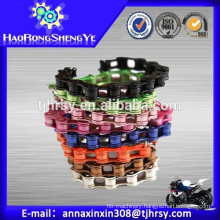 Colored motorcycle chain 428,428H,520 with low price